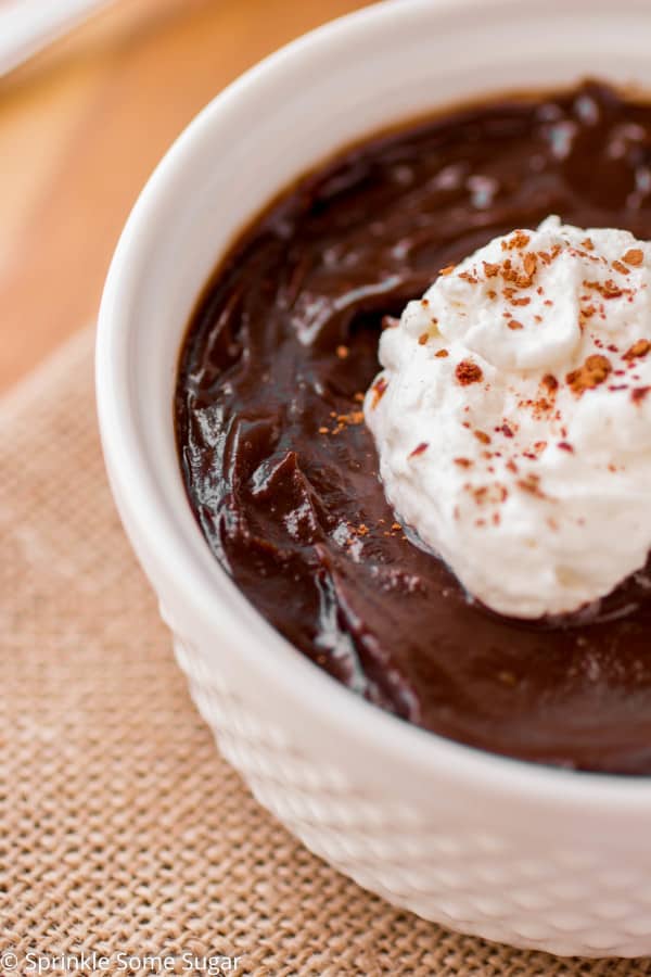 The Best Chocolate Pudding - Sprinkle Some Sugar