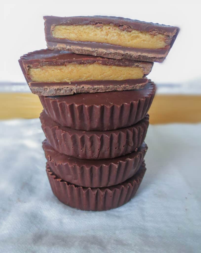 Homemade Reese's Cups! These are a Reese's lovers DREAM. Rich chocolate with a smooth, creamy peanut butter filling inside!  Way better than the store bought ones!
