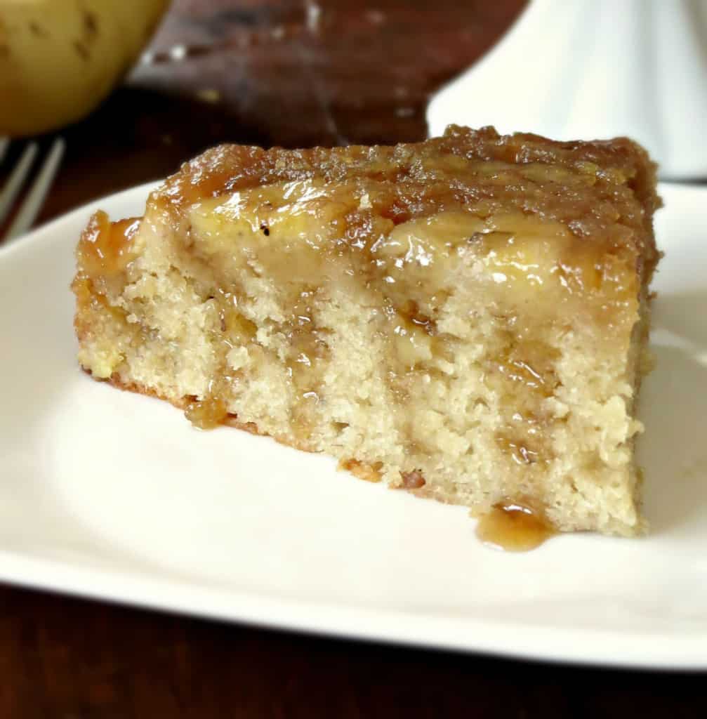 Banana Upside Down Cake - Sprinkle Some Sugar