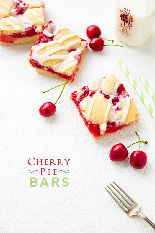 Cherry Pie Bars - Cooking Classy