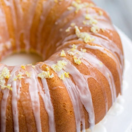 Glazed Lemon Bundt Cake Recipe Sprinkle Some Sugar