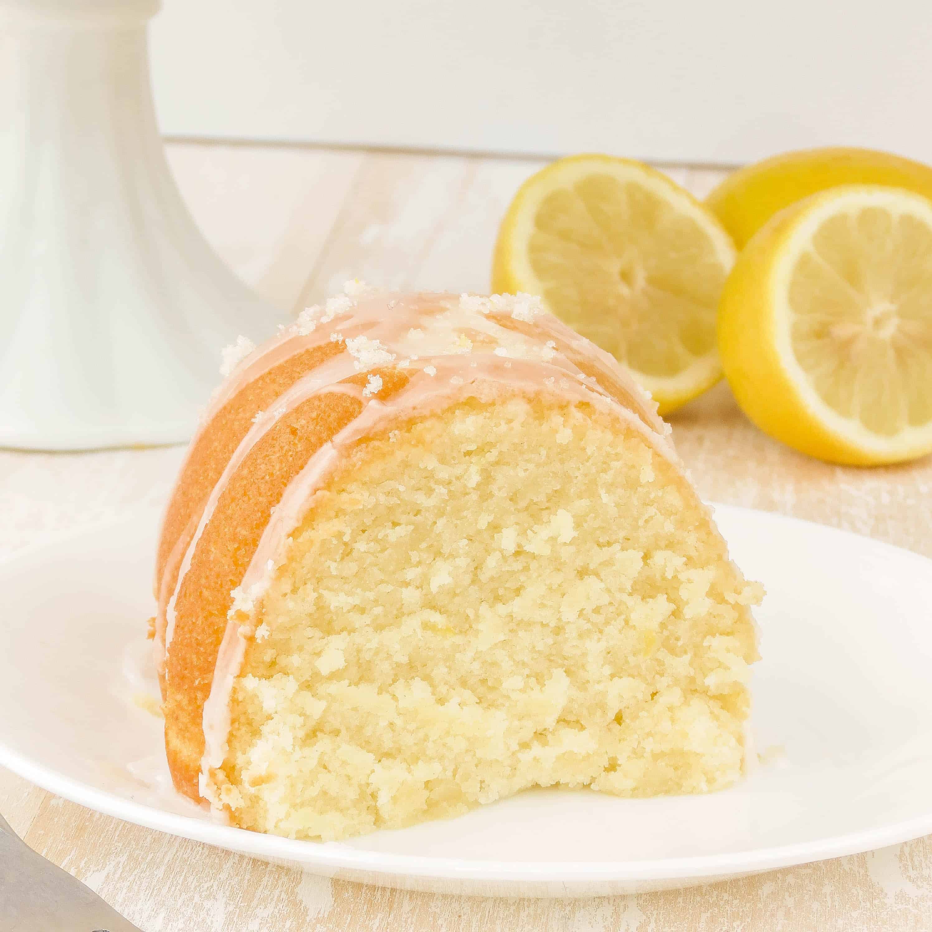 Super Lemon Bundt Cake - Sprinkle Some Sugar