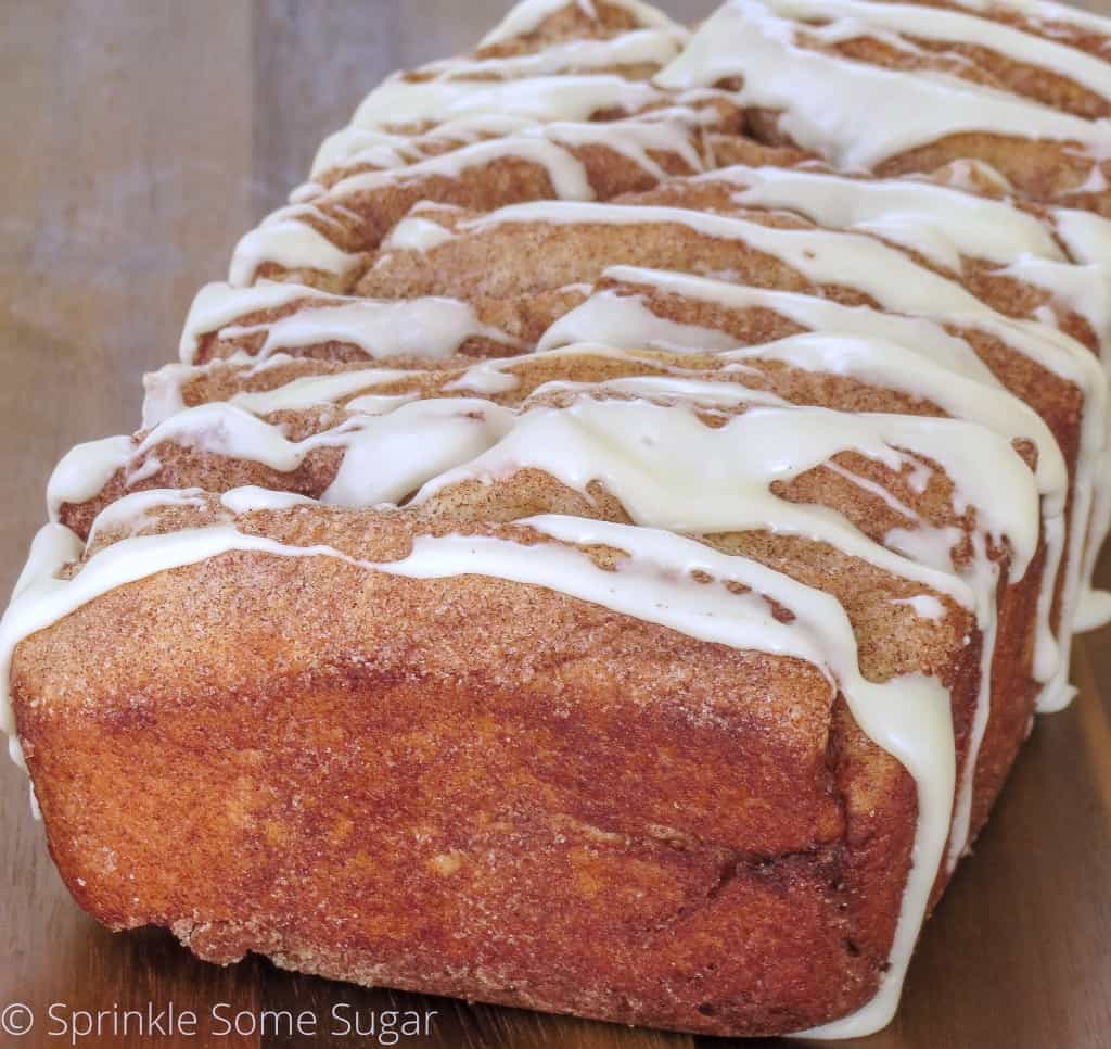 Cinnamon Sugar Pull Apart Bread - Sprinkle Some Sugar