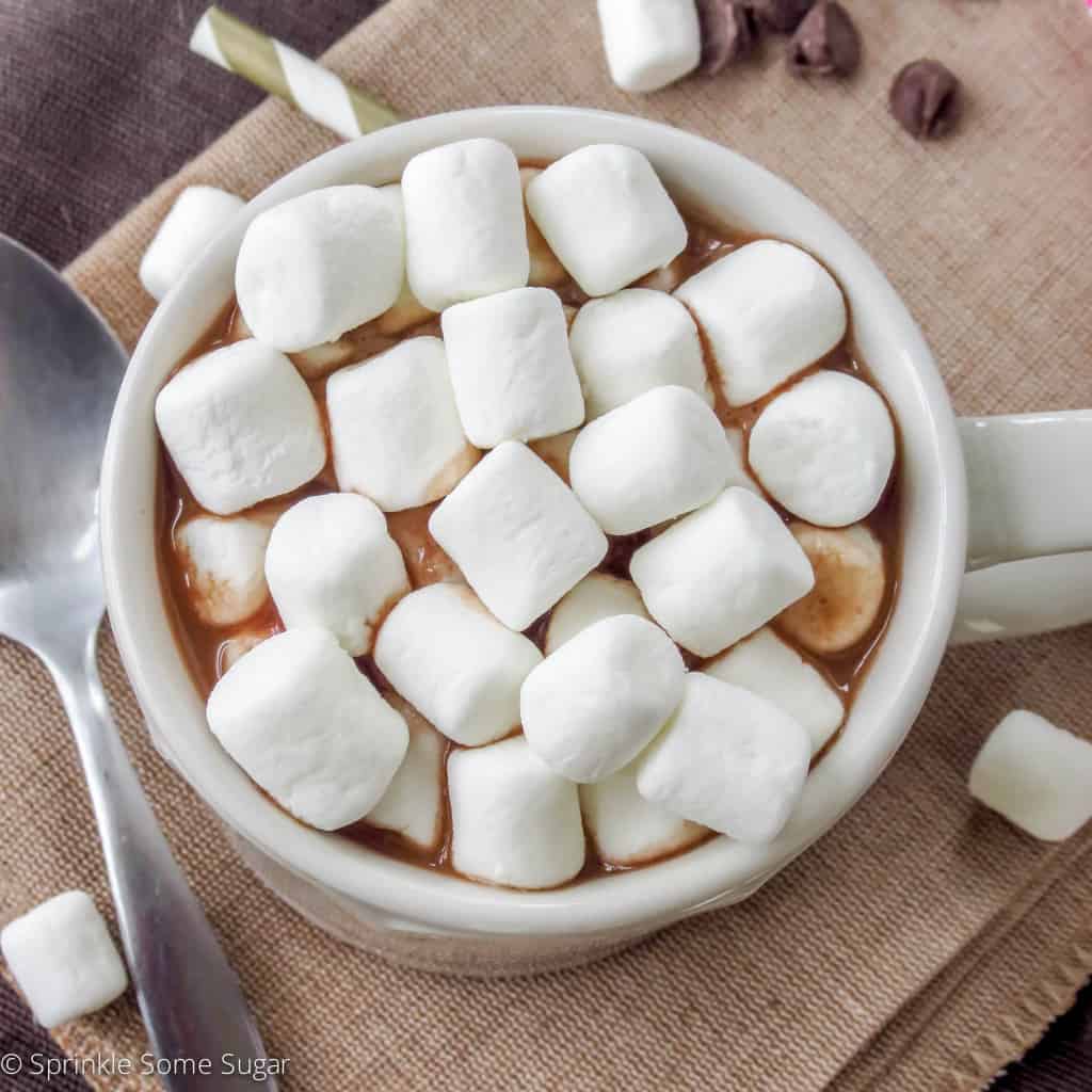 Homemade Hot Chocolate - Sprinkle Some Sugar