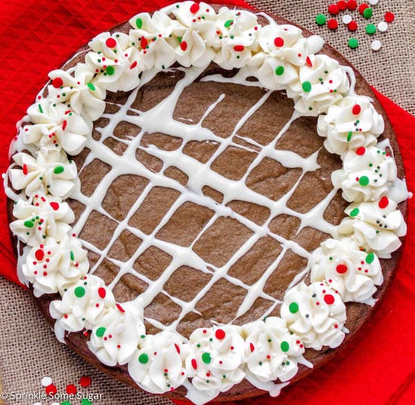 Gingerbread Cookie Cake - Sprinkle Some Sugar
