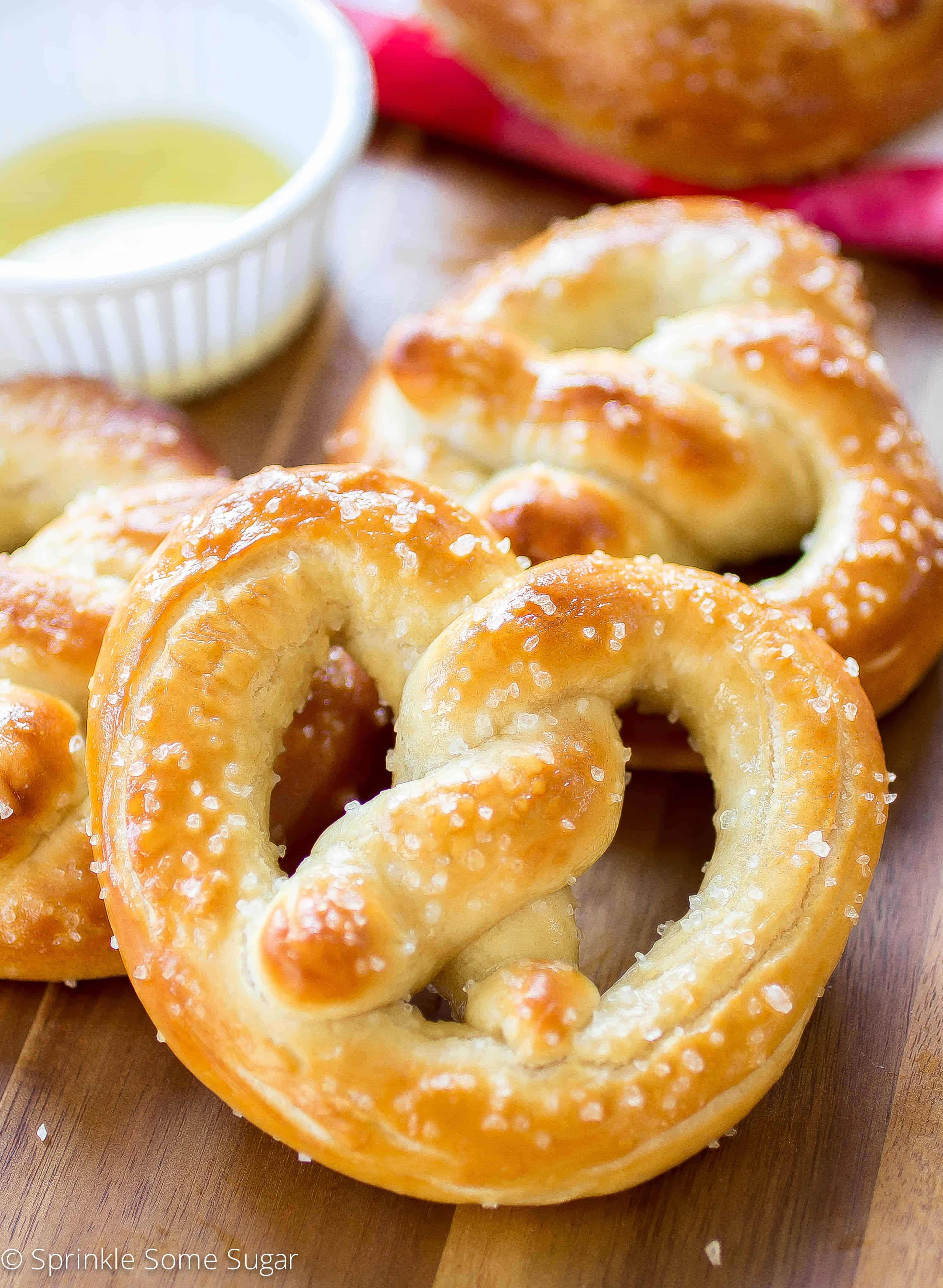 Homemade Soft Pretzels