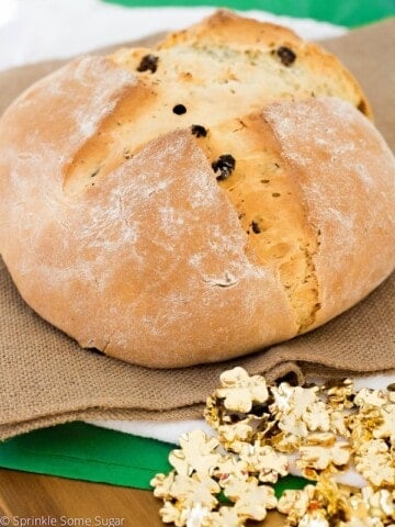 Traditional Irish Soda Bread whole loaf - Sprinkle Some Sugar