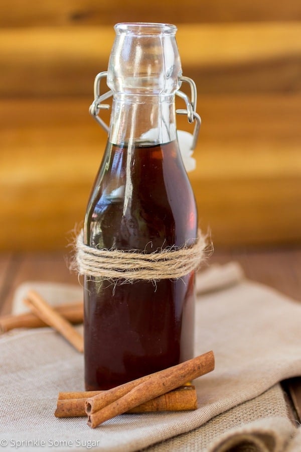 Cinnamon Coffee Syrup - Sprinkle Some Sugar