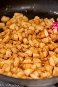 Caramel Apple No-Bake Cheesecake Trifles - Sprinkle Some Sugar
