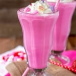 Strawberry milkshakes made with fresh strawberries to give it a super fresh and delicious flavor.