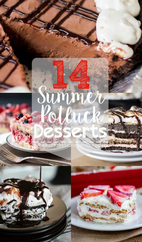 14 Favorite Potluck Desserts
