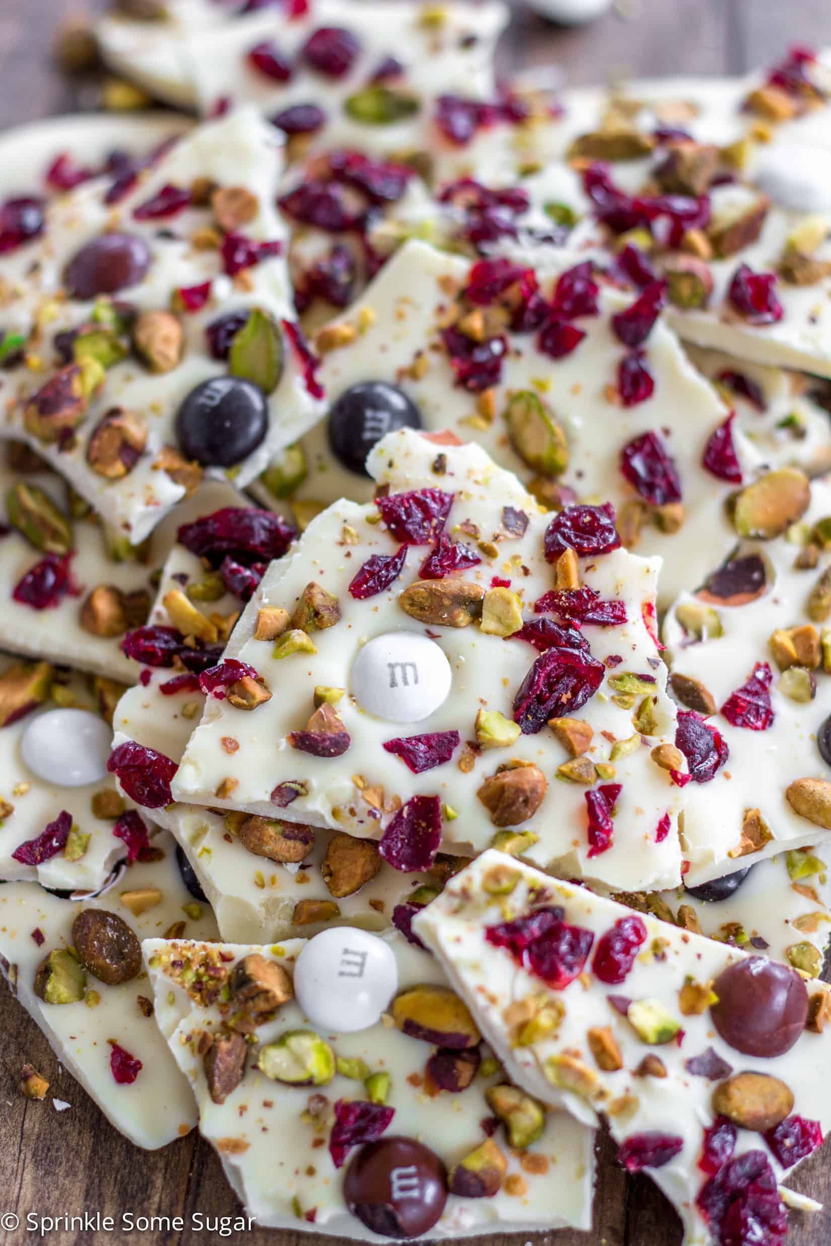 Extremely simple and delicious Christmas candy bark.