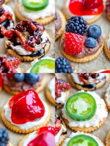 These sweet and savory bite-size recipes using RITZ Crackers, cream cheese and a few other tasty ingredients are going to be the star of your next gathering!