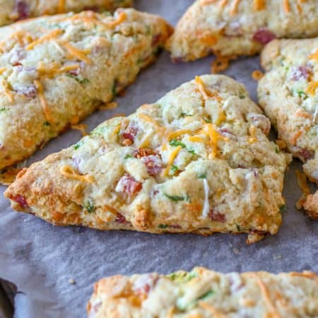 Ham and Cheese Scones - Sprinkle Some Sugar