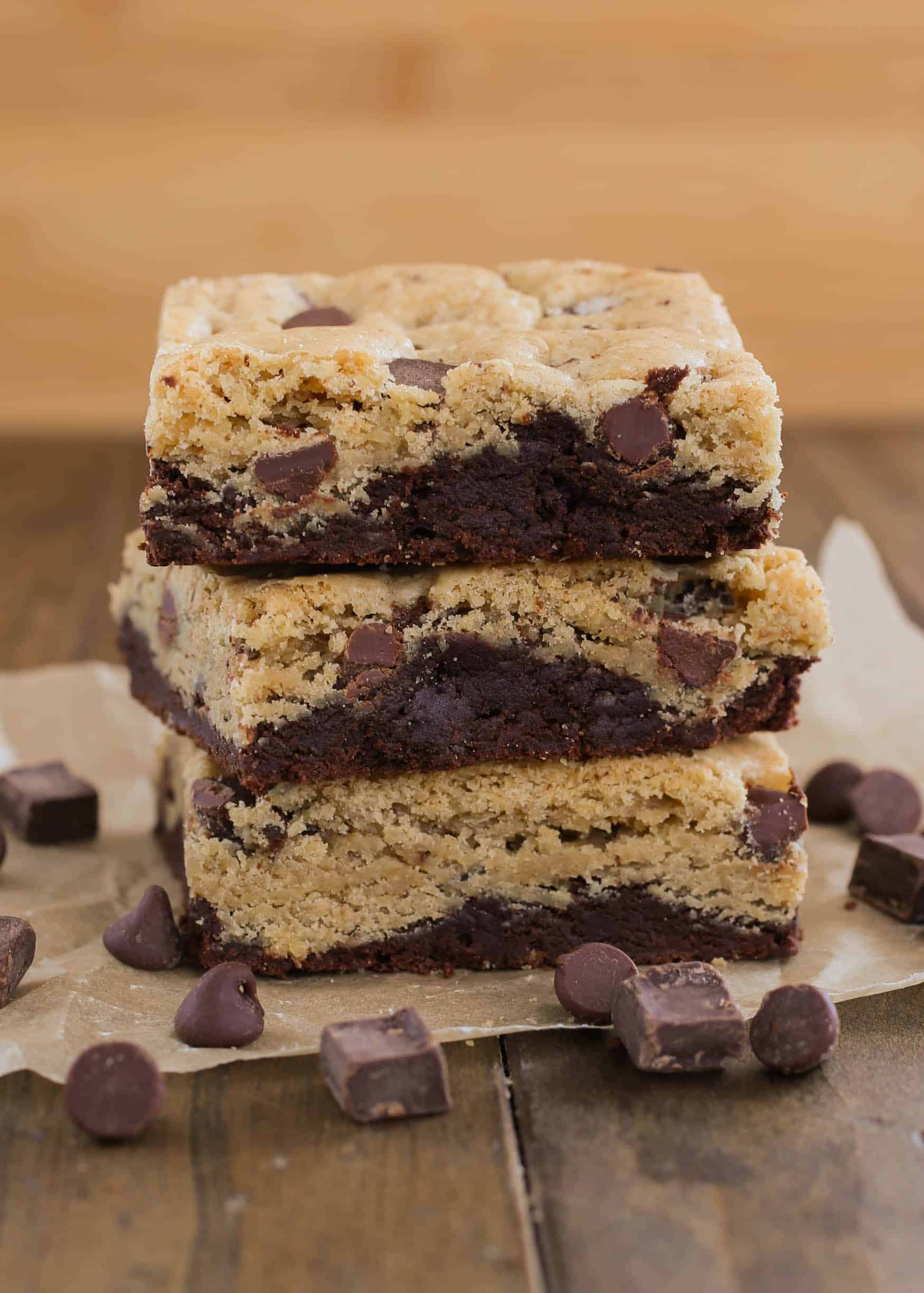 Cookie Brownies - Sprinkle Some Sugar