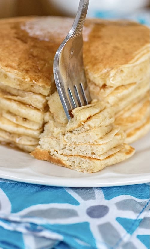 Perfect Buttermilk Pancakes - Sprinkle Some Sugar